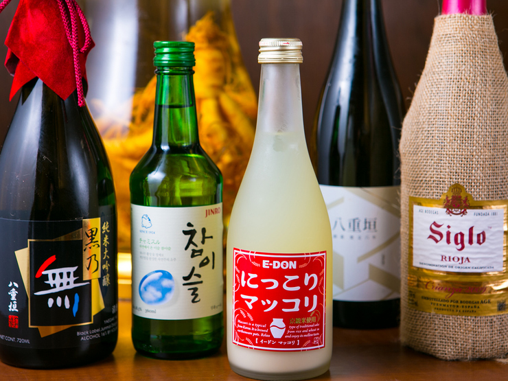 日本酒にこだわっている